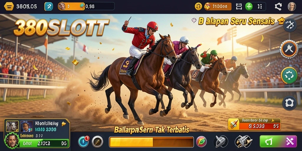 Tampilan gameplay menarik dalam 380SLOT yang penuh adrenalin.