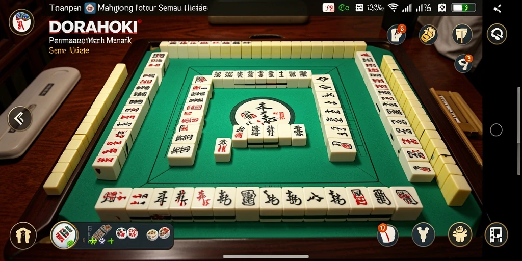 Tangkap momen seru bermain Mahjong dalam DORAHOKI.