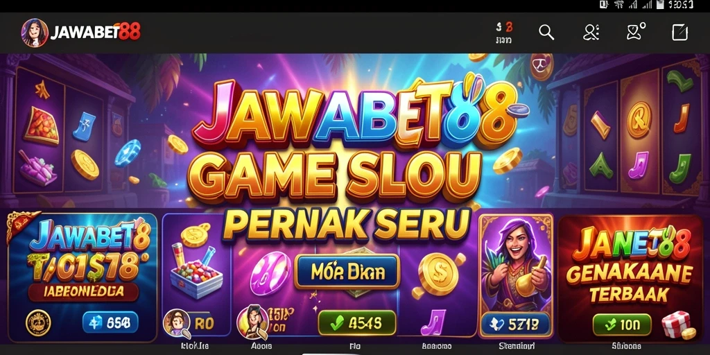 Tampilan gameplay Slot yang mengasyikkan di JAWABET88.