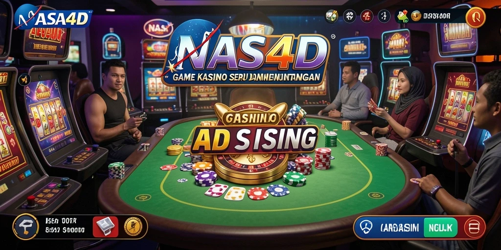 Screenshot gameplay NASA4D menampilkan pengalaman Kasino yang menarik.